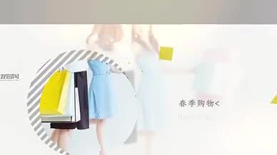 时尚动感购物促销AE视频模板视频的预览图